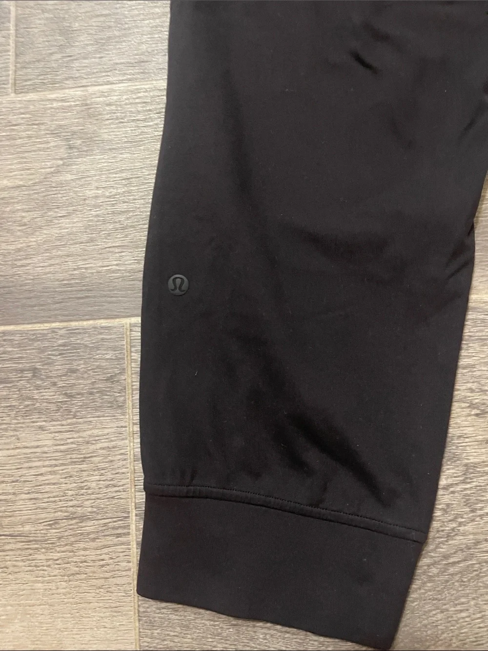 Lululemon Soft Jersey Black Classic Fit Cropped Jogger